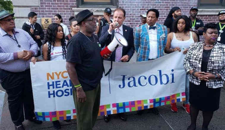 Gjonaj Attends Stand Up to Violence’s Peace Walk