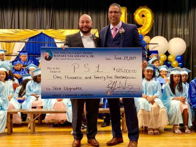 Salamanca Congratulates P.S. 1 Graduates