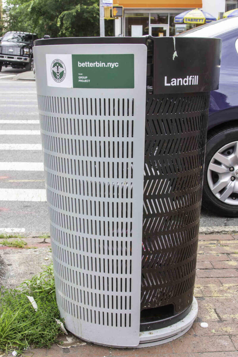 DSNY features its ‘better bin’ competition on Castle Hill Ave|DSNY features its ‘better bin’ competition on Castle Hill Ave