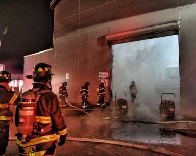 3-alarm fire in a Port Morris recycling warehouse injures 5|3-alarm fire in a Port Morris recycling warehouse injures 5|3-alarm fire in a Port Morris recycling warehouse injures 5