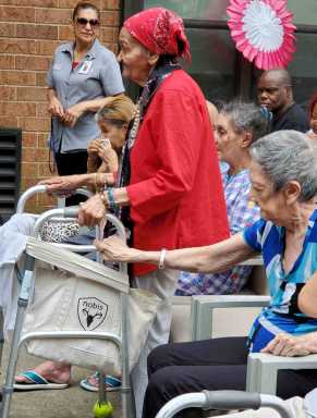 Bronx Center Residents Celebrate Independence Day