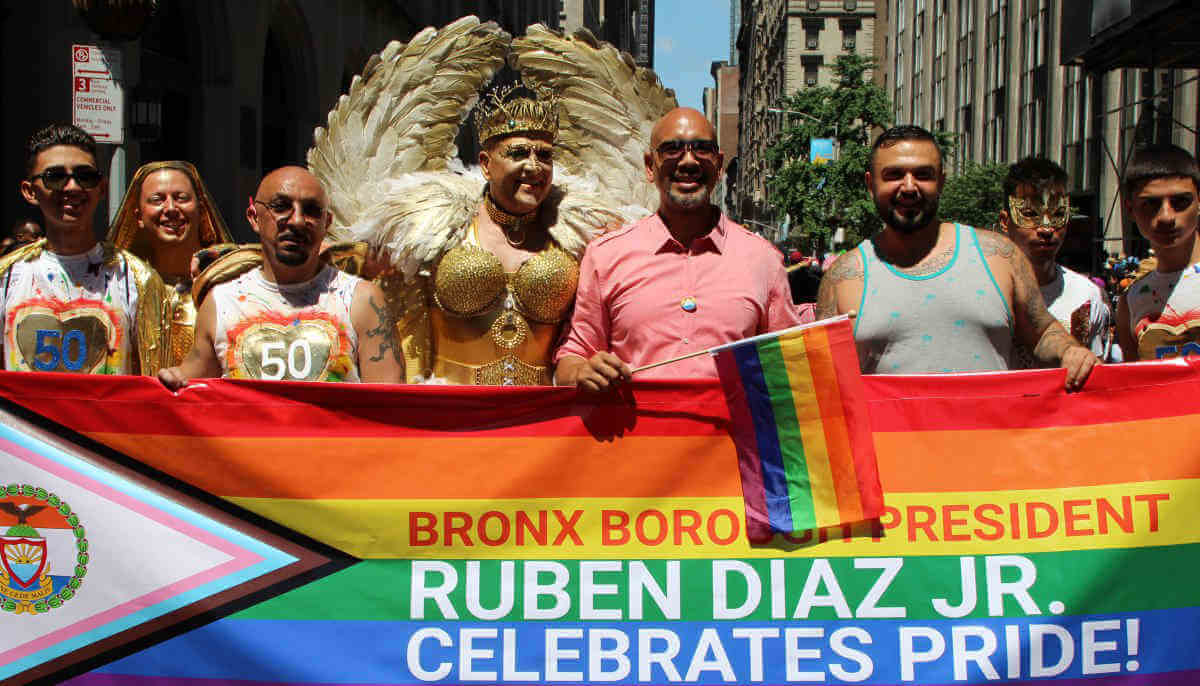 BP Diaz Participates In NYC Pride March
