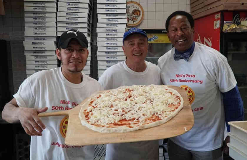King Honors Nick’s Pizza on 50th Anniversary