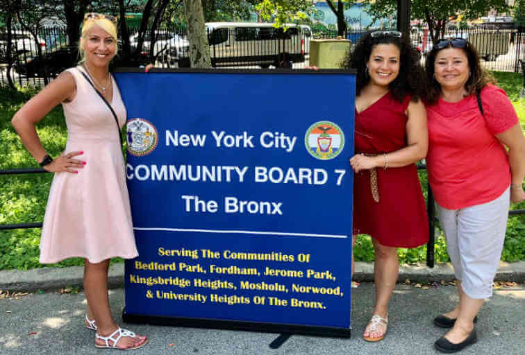 Fernandez Attends CB7’s Community Resource Fair