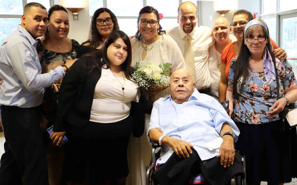 Couple Marries At The Plaza Rehab|Couple Marries At The Plaza Rehab