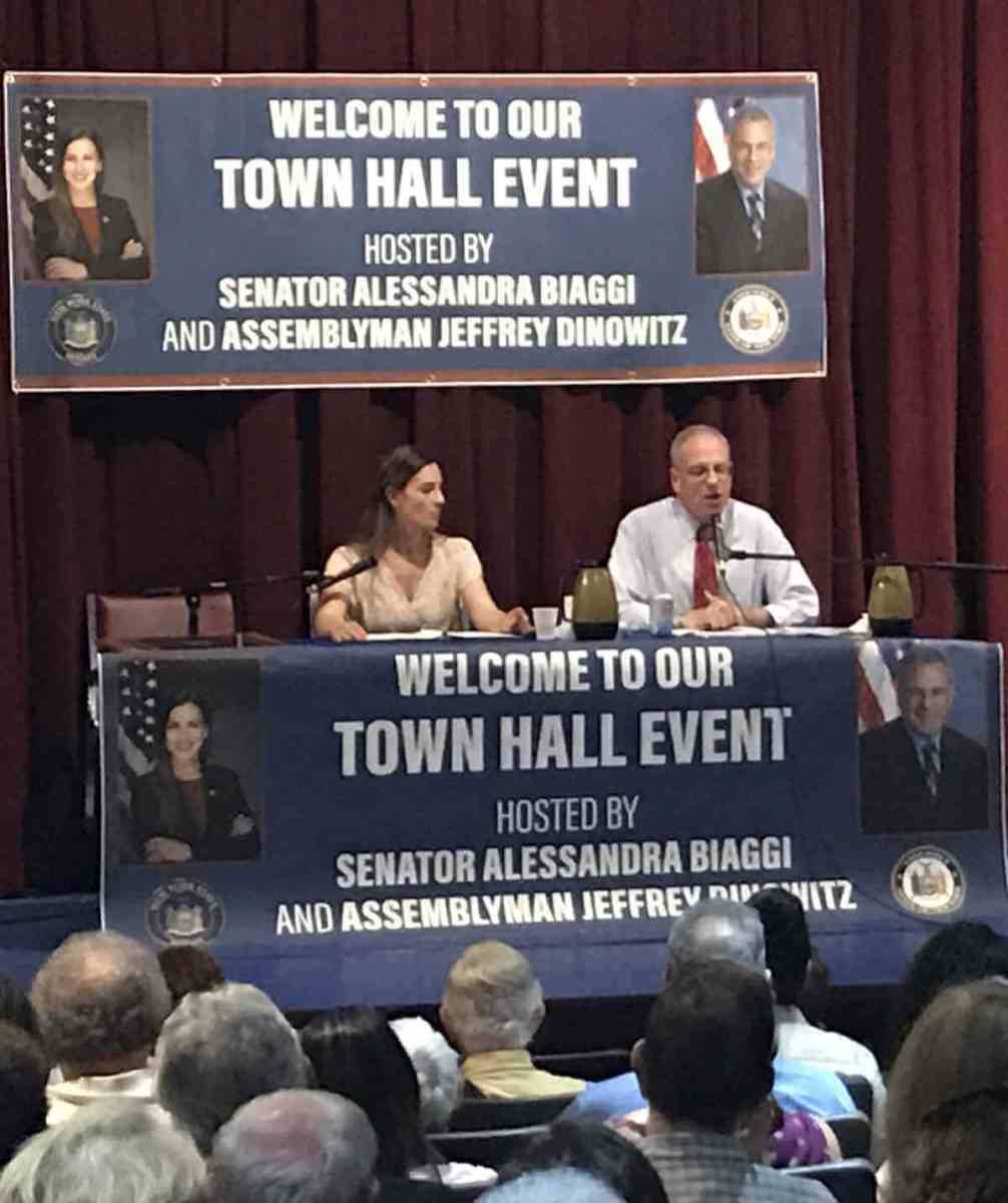 Biaggi, Dinowitz Co-Host Legislative Town Hall