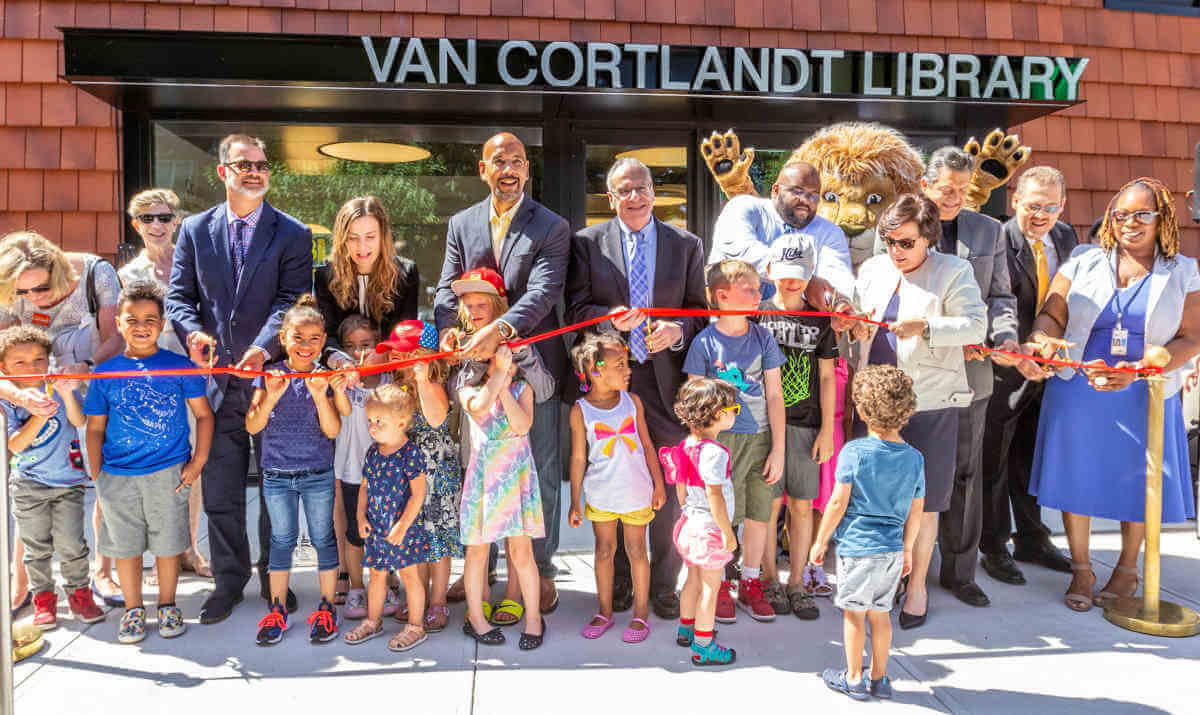 Van Cortlandt Library’s Grand Reopening