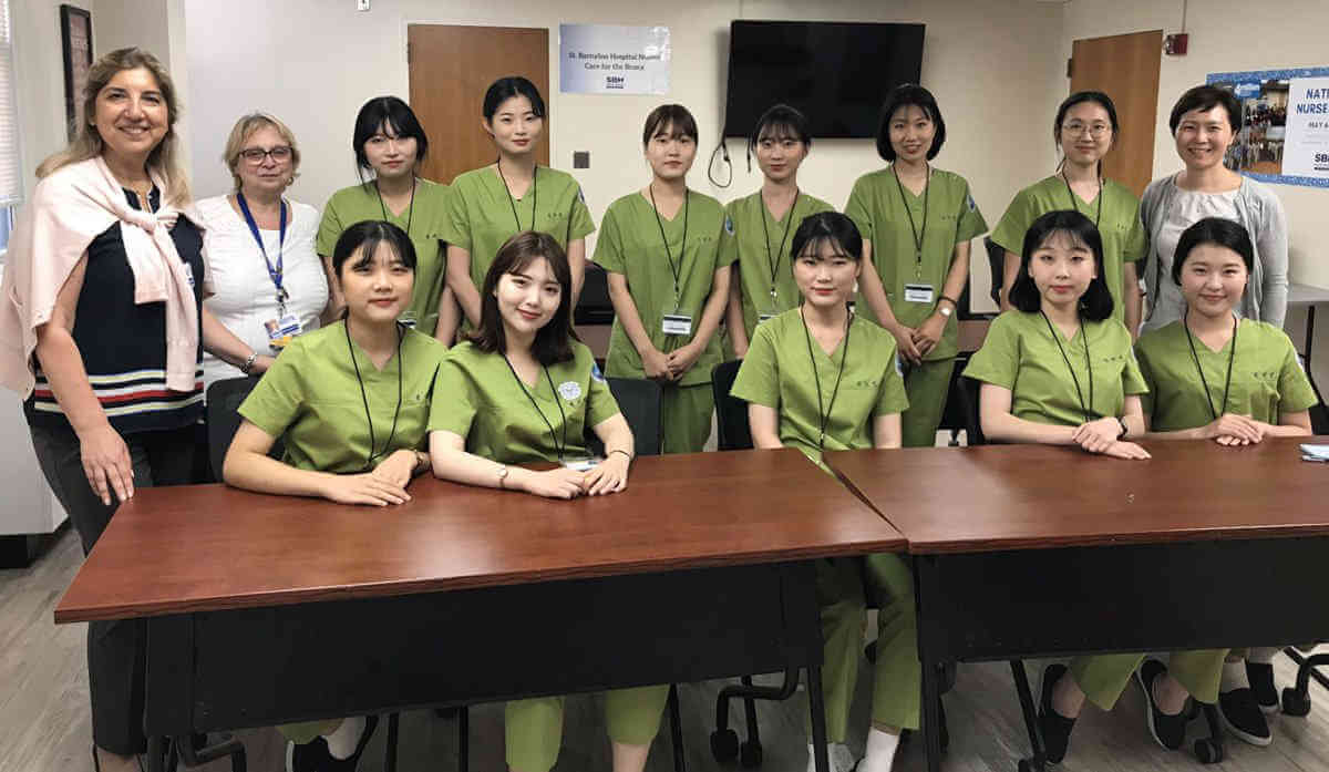 South Korean Nurses Visit SBH