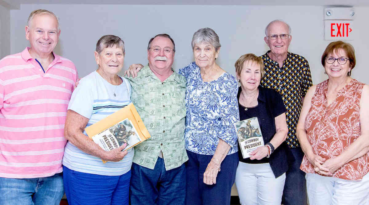 Morris Park Library Hosts Cowboy President Book Event