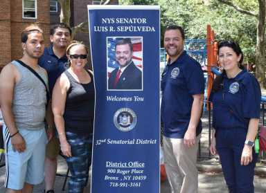 Sepulveda Attends Forest Houses Family Day