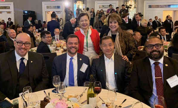 Sepulveda, Rivera Attend Taipei Economic Culture Banquet