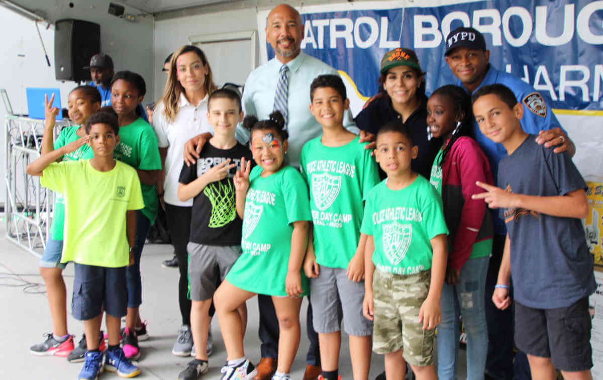 BP Diaz Attends NYPD Harmony Day