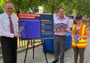 MTA Bus Redesign Network On-Street Engagement