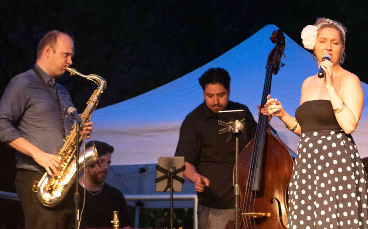 Jazz Band Oh La La Performs At Parkchester