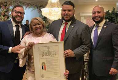 Diaz, Salamanca Co-Host Abrazo Dominicano