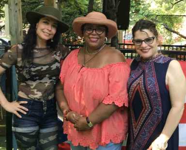 Literary Icons Attend Pregones Stage Garden Rumba