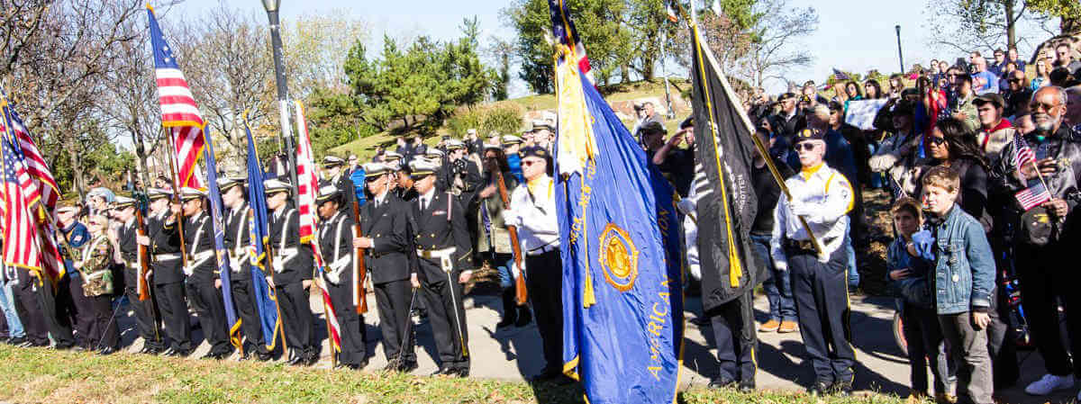 Vets’ Day Parade Committee raising funds to replace flags