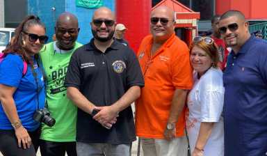 Salamanca Attends CB 2 Back to School Fair