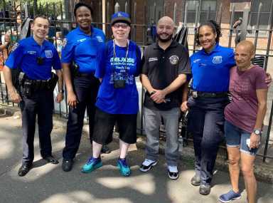 Salamanca Attends Melrose Houses Family Day