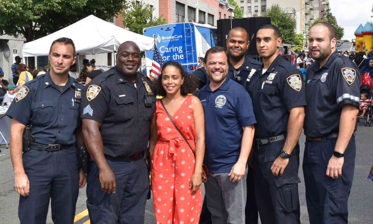 Sepulveda, Joyner Attend National Night Out