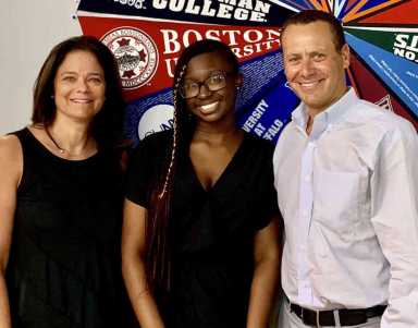 Student Meets Her University Donors