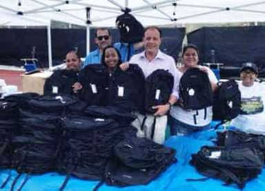 Catholic Charities Back to School Event