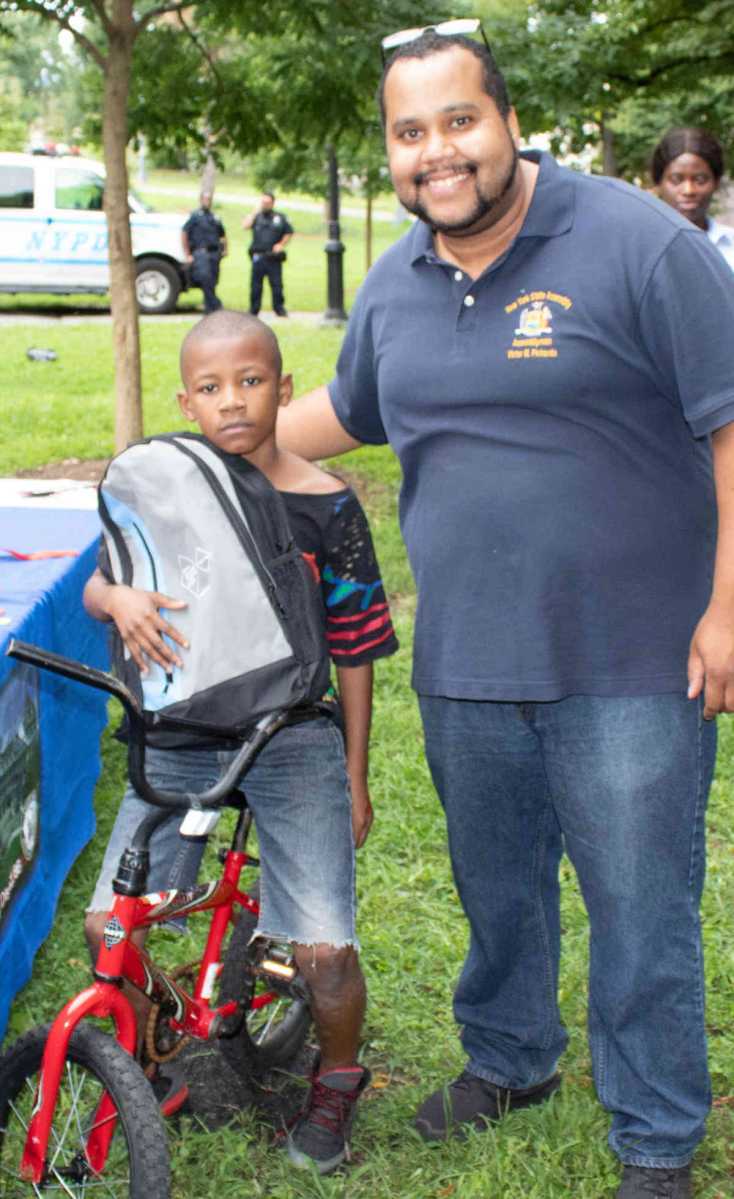 Pichardo Hosts Back to School BackPack Giveaway