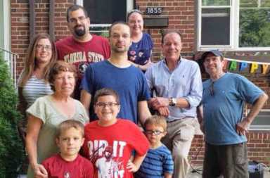 Gjonaj Attends Narragansett Block Party