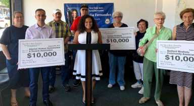 Fernandez Allocates $30k to Local Groups