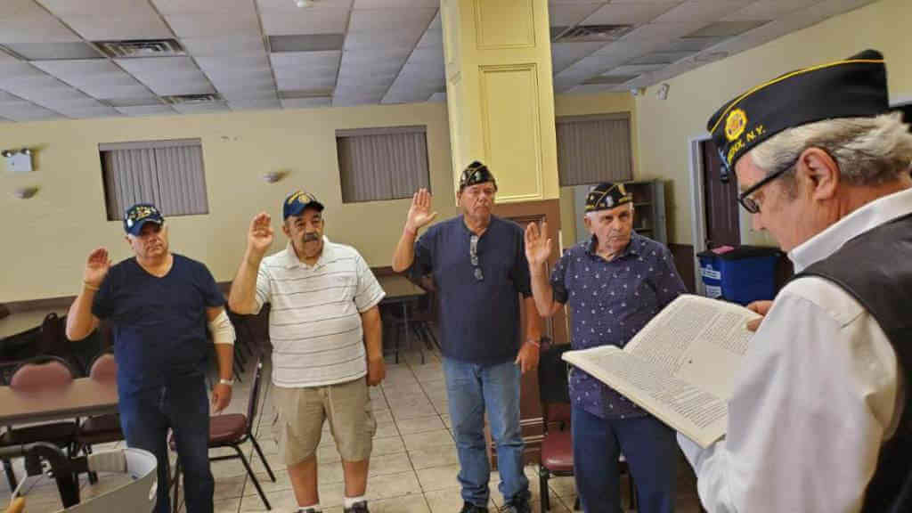 American Legion Post 19 Officer Instalation