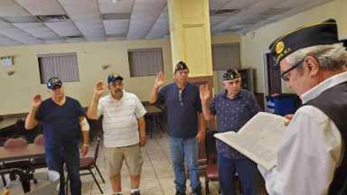 American Legion Post 19 Officer Instalation