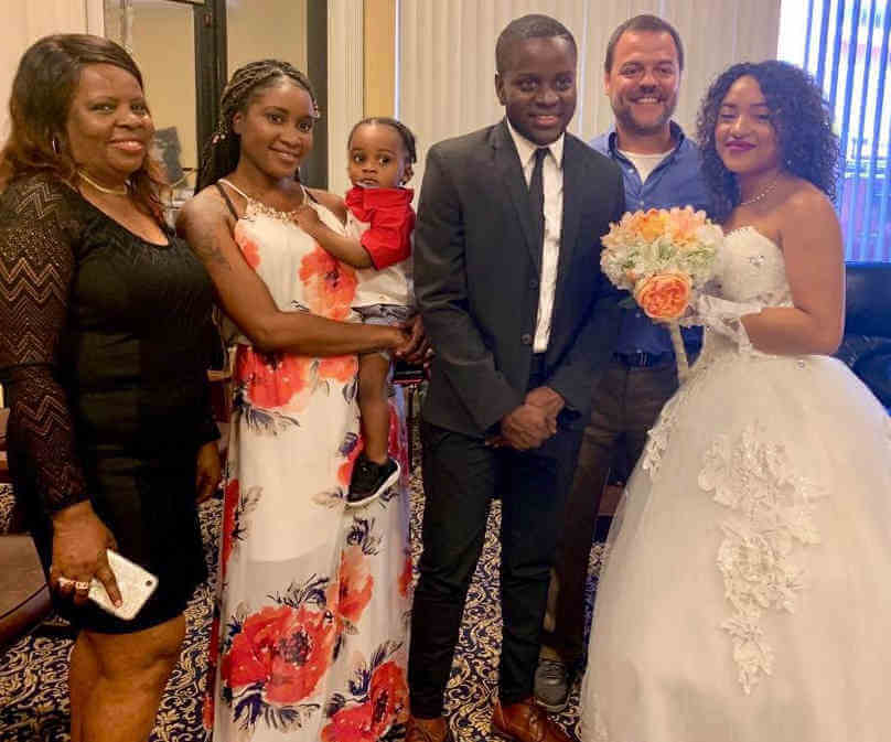 Sepulveda’s first wedding officiated