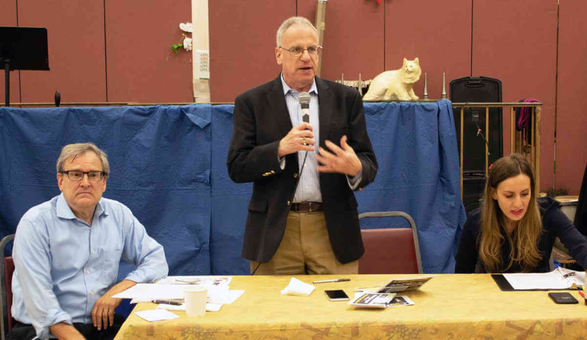 Biaggi leads town hall brunch with Dinowitz, Cohen