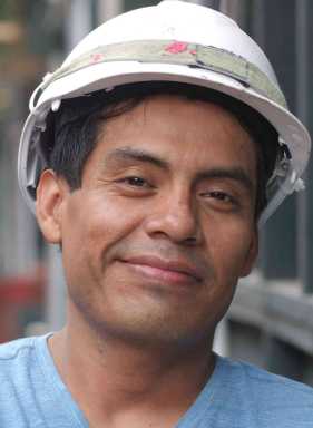 Construction worker awarded for his performance