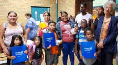 CEC District 8, Southeast BX Community Council collab for backpack giveaway