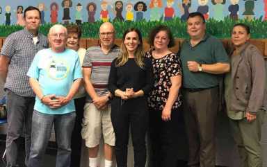 Woodlawn Taxpayers meeting held at St. Barnabas Elementary School