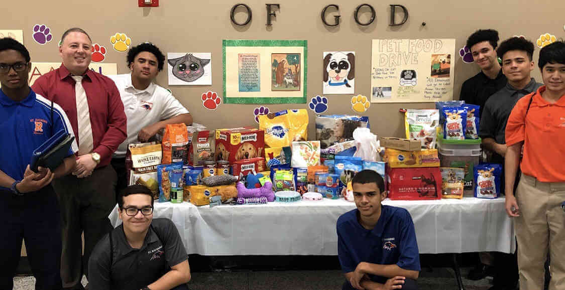 St. Raymond’s food and toy drive for pets
