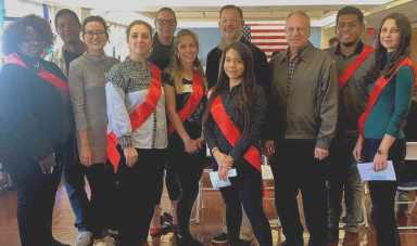 CUNY Citizenship Now meets with elected officials Dinowitz, Cohen