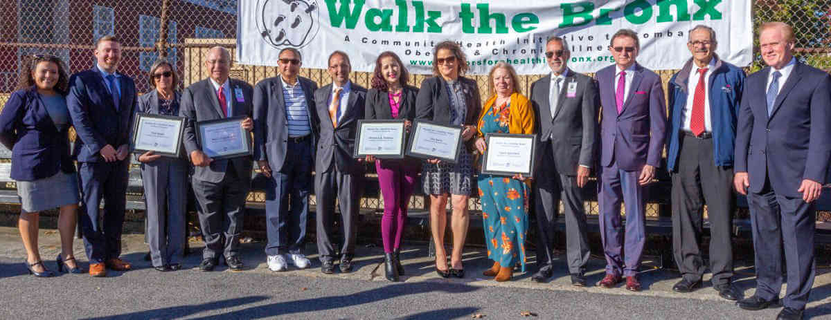 Walkathon event held to promote healthy lifestyles in the borough