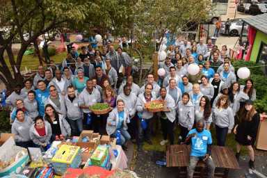 Jardin La Roca Garden beautified by Bank Leumi volunteers