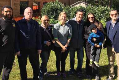 Assemblyman Dinowitz visits KHCC for annual Family Volunteer Day