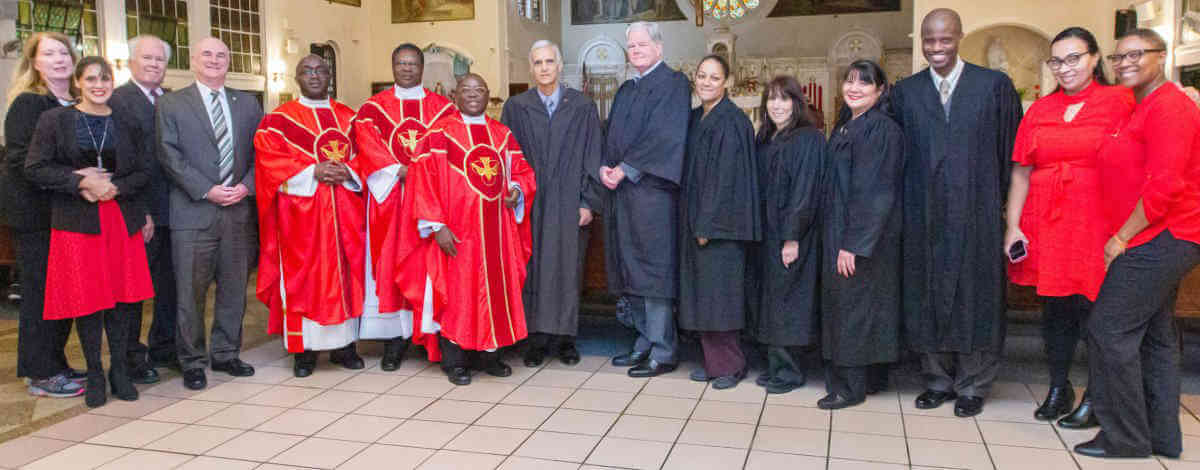Annual Red Mass held by Bronx County Catholic Guild, Women’s Bar Association