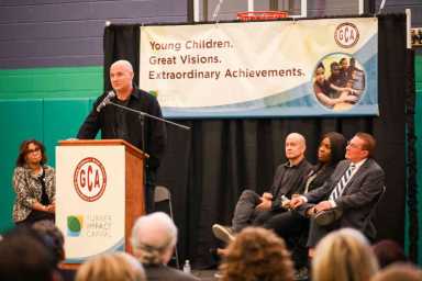 Ribbon-cutting ceremony held for new GCA charter school|Ribbon-cutting ceremony held for new GCA charter school