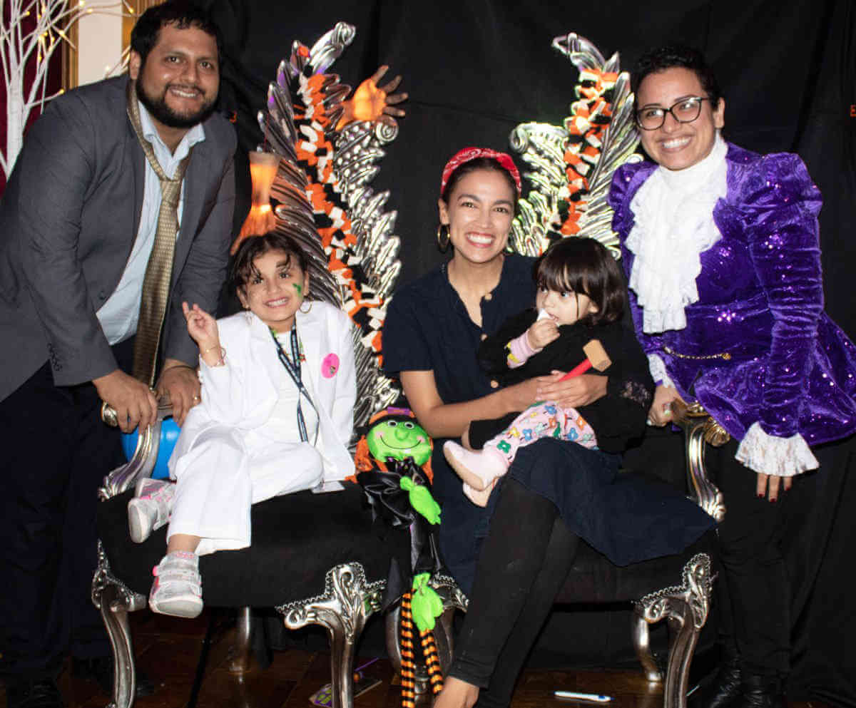 Congresswoman AOC’s ‘Harvest & Halloween Celebration’ event|Congresswoman AOC’s ‘Harvest & Halloween Celebration’ event