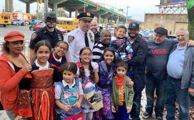 ’Halloween Spooktacular’ event attended by Salamanca, son Aidan