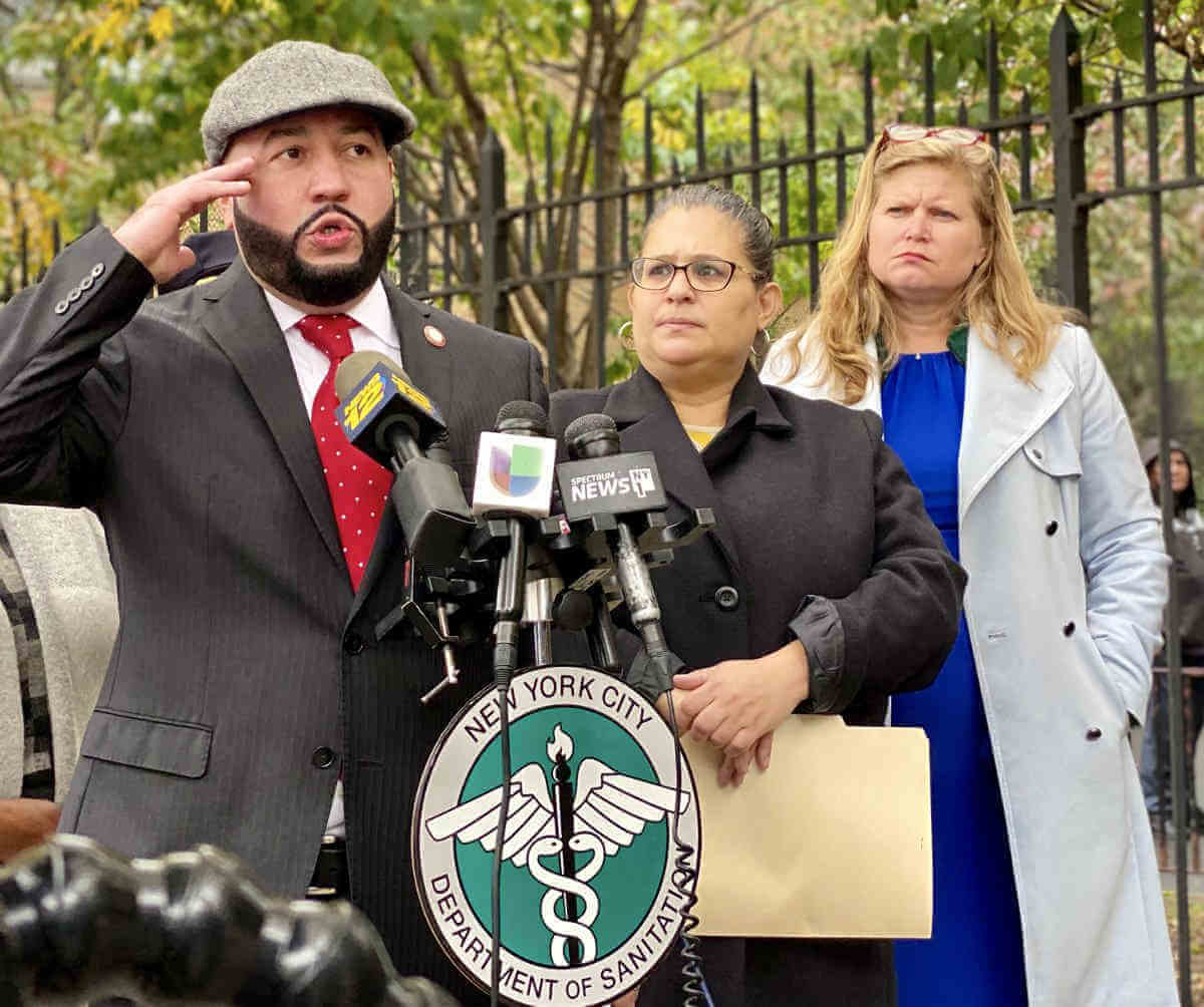 City agencies, Councilman Salamanca announce syringe clean-up unit