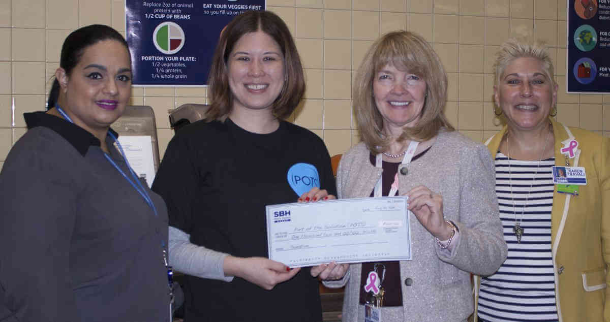 ‘Part of the Solution’ model receives $1,000 from St. Barnabas