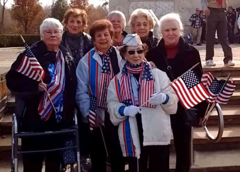Veterans Day ceremony attended by Amvets Ladies Aux. 38