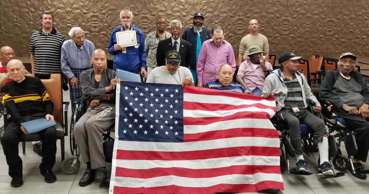 Triboro Center honors residents, staff who are also veterans