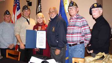 Theodore Korony Post 253 awarded by Assemblyman Benedetto|Theodore Korony Post 253 awarded by Assemblyman Benedetto